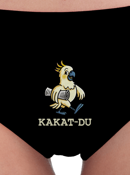 Kakat-du dámské kalhotky Black