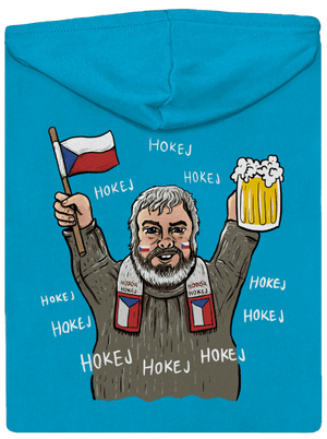 Hodor dámská mikina na zip Blue Atol
