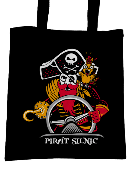 Pirát silnic taška Black