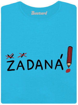 Zadaný a zadaná dámské tričko Blue Atol