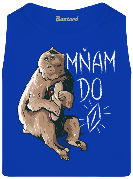 Mňam do p*** pánské tílko Royal Blue