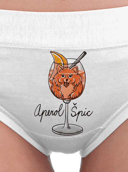 Aperol Špic dámské kalhotky White