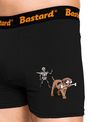 Kostlivec boxerky Black