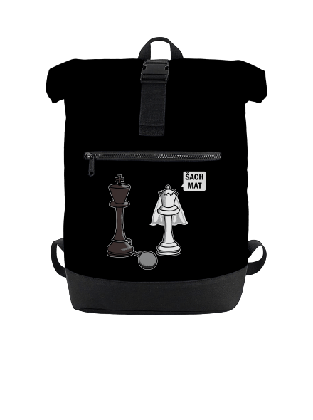 Šach mat batoh Black