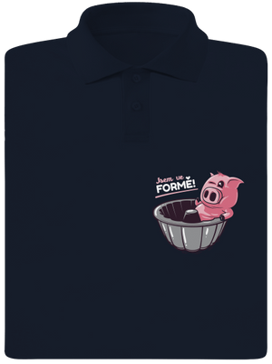 Ve formě pánská polokošile Navy Mal