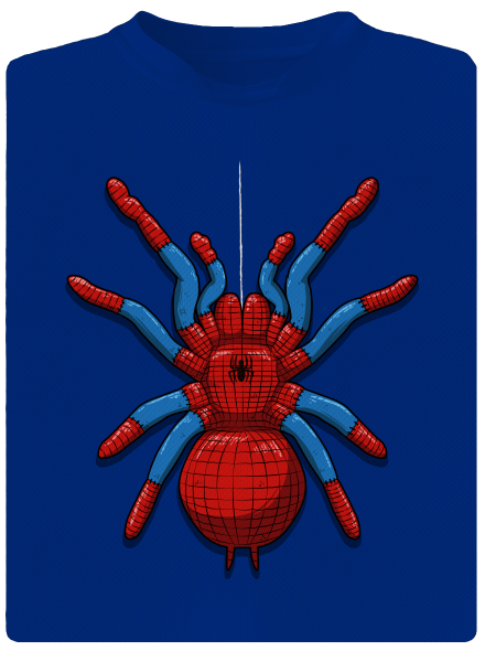 Spider pánské sportovní tričko Royal Blue Mal