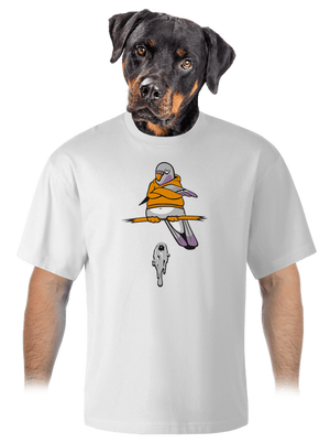 unisex tričko oversized