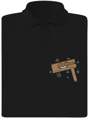 Řehtačka pánská polokošile Black