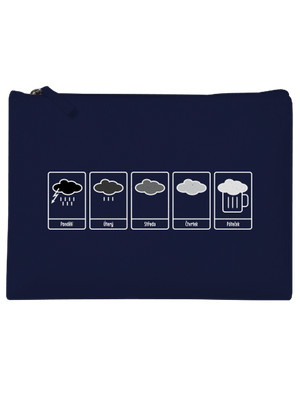 Předpověď počasí taštička French Navy