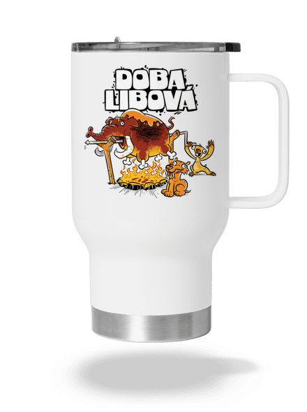 Doba libová termohrnek White