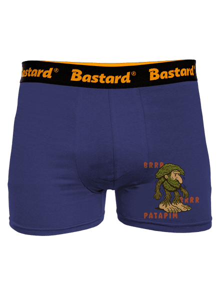 Brrr Brrr Patapim – Italian Brainrot boxerky Blue Navy