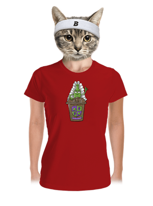 Ve víně je pravda dámské sportovní tričko Red Mal