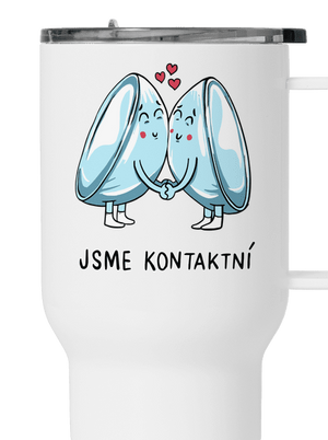 Kontaktní čočky termohrnek White