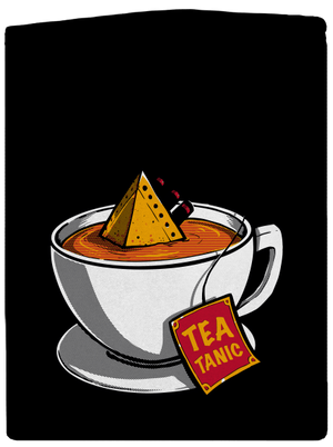 Teatanic dámská mikina na zip Black