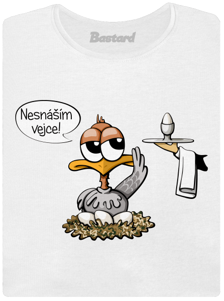 Nesnáším vejce dámské tričko premium White