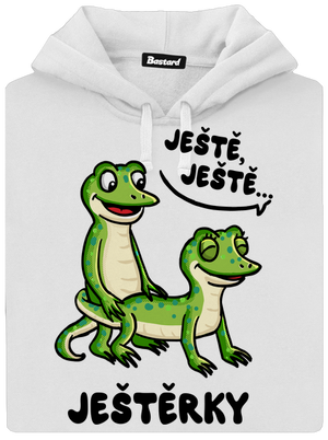 Ještě, ještě dámská mikina klokanka White