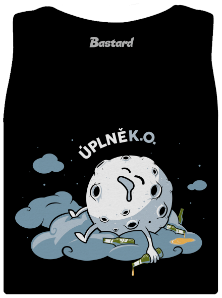 Úplně K. O. dámské tílko klasické Black