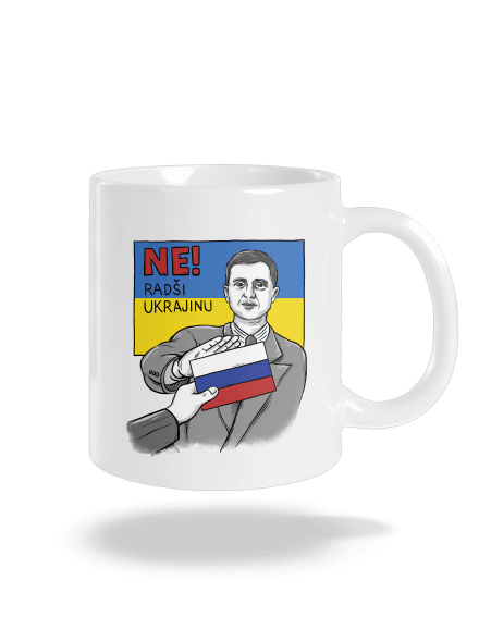 Ne! Radši Ukrajinu klasický hrnek White