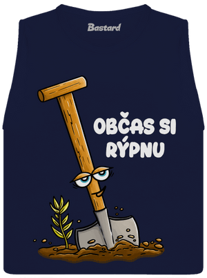 Občas si rýpnu dámské tílko volné Navy