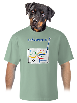 unisex tričko oversized