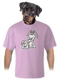 unisex tričko oversized