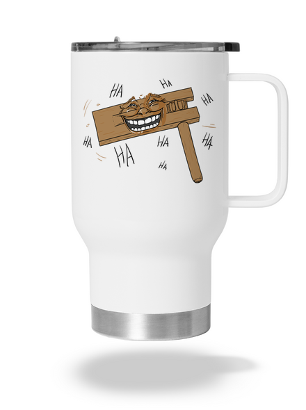 Řehtačka termohrnek White