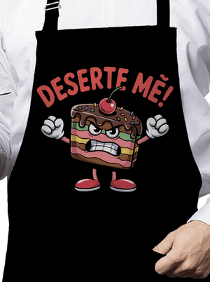 Deserte mě zástěra Black