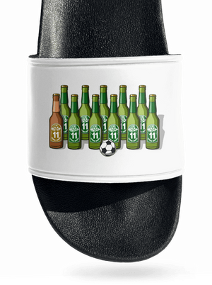 Fotbalová jedenáctka pantofle White