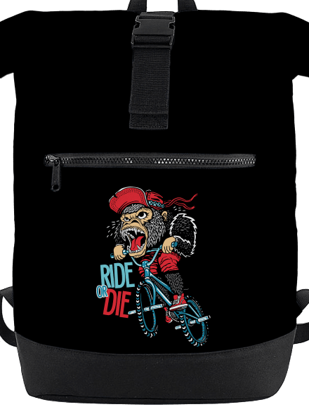 Ride or die batoh Black