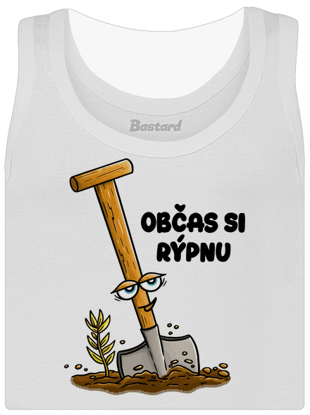 Občas si rýpnu dámské tílko klasické White