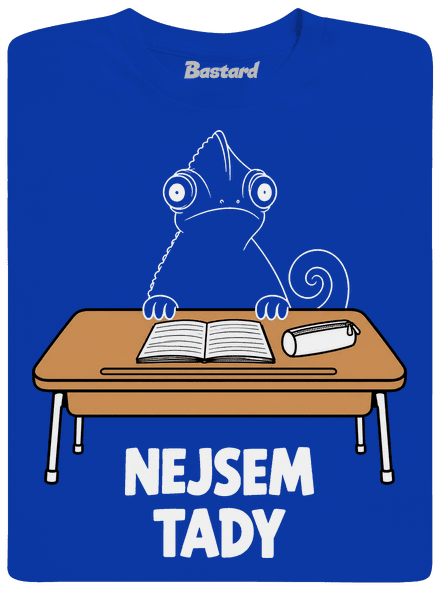 Nejsem tady pánské dlouhý rukáv Royal Blue