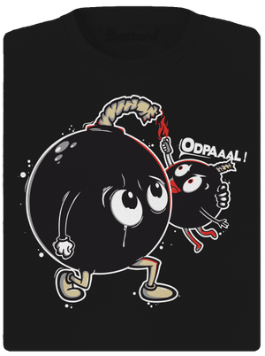 Bomby dámské sportovní tričko Black