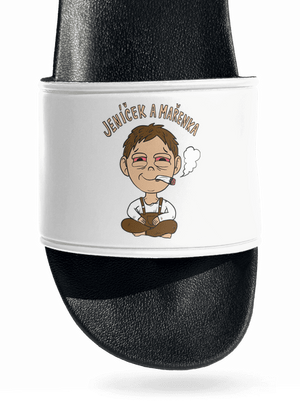 Jeníček a mařenka pantofle White