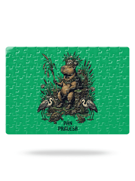 Pán pralesa puzzle White