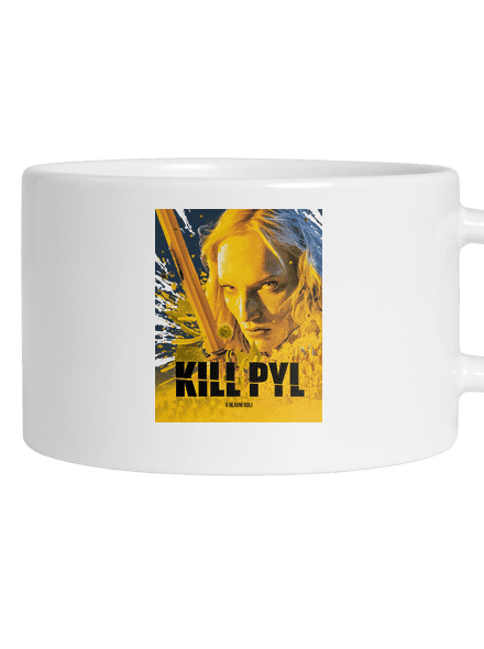 Kill pyl hrnek makronka White