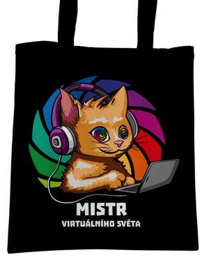 Mistr virtuálního světa taška Black