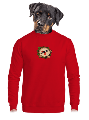 unisex mikina bez kapuce