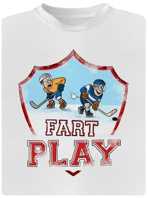 Fart Play dětské sportovní tričko White