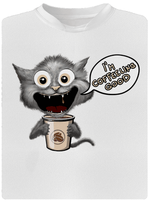 I’m coffeeling good dětské sportovní tričko White