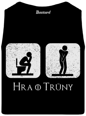 Hra o trůny pánské tílko Black