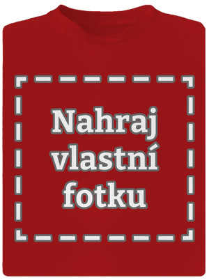 Vlastní potisk pánské sportovní tričko Red Mal