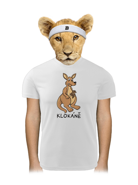 Klokáně dětské sportovní tričko White