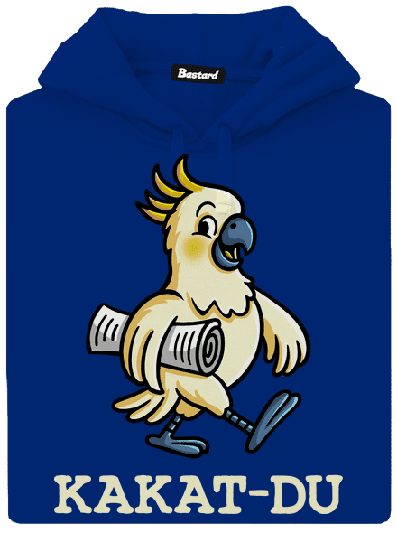 Kakat-du dámská mikina klokanka Royal Blue Mal