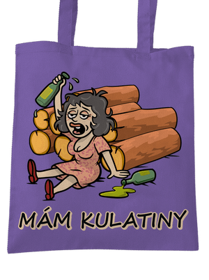 Mám kulatiny taška Violet