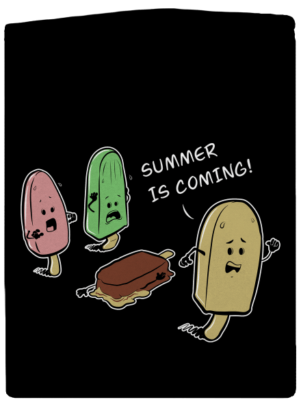 Summer is coming dámská mikina na zip Black