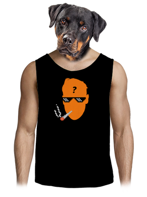 Thug life pánské tílko Black