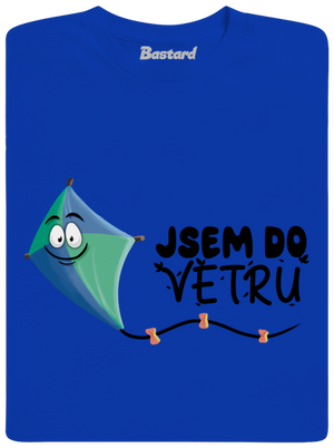 Do větru pánské dlouhý rukáv Royal Blue