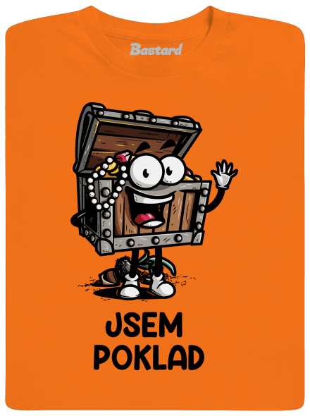 Jsem poklad dětské tričko Orange