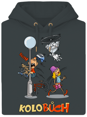 Kolobuch unisex mikina premium Charcoal