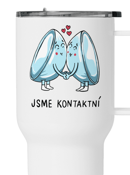 Kontaktní čočky termohrnek White